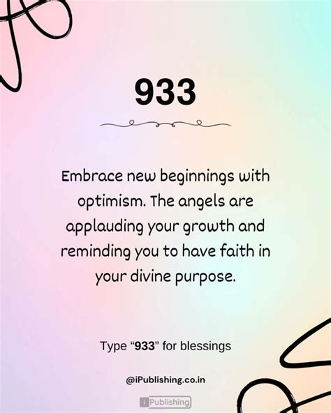 933 Angel Number Meaning